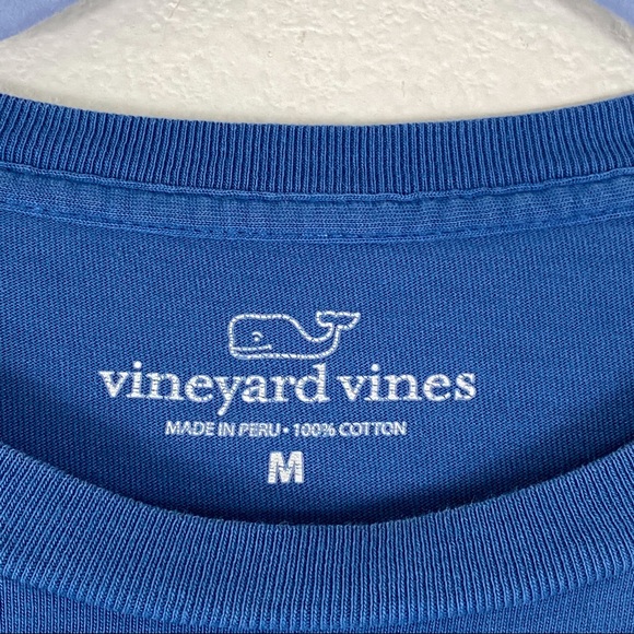 🧤SOLD🧤Vineyard Vines Blue Crew Neck Shirt - Picture 3 of 5